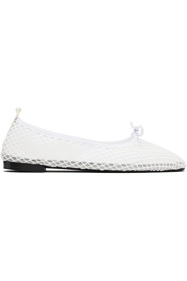 Балетки Garance с квадратным носком Repetto, белый