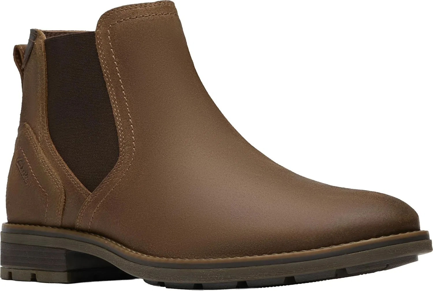 Мужские ботильоны Clarks Emmet Easy, Cola Suede