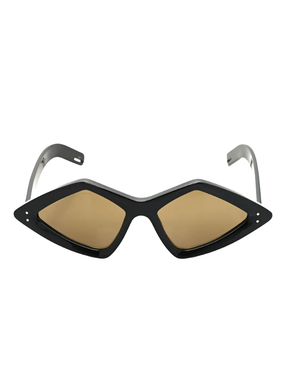 

Солнцезащитные очки GG0496S в геометричной оправе Gucci Eyewear, черный