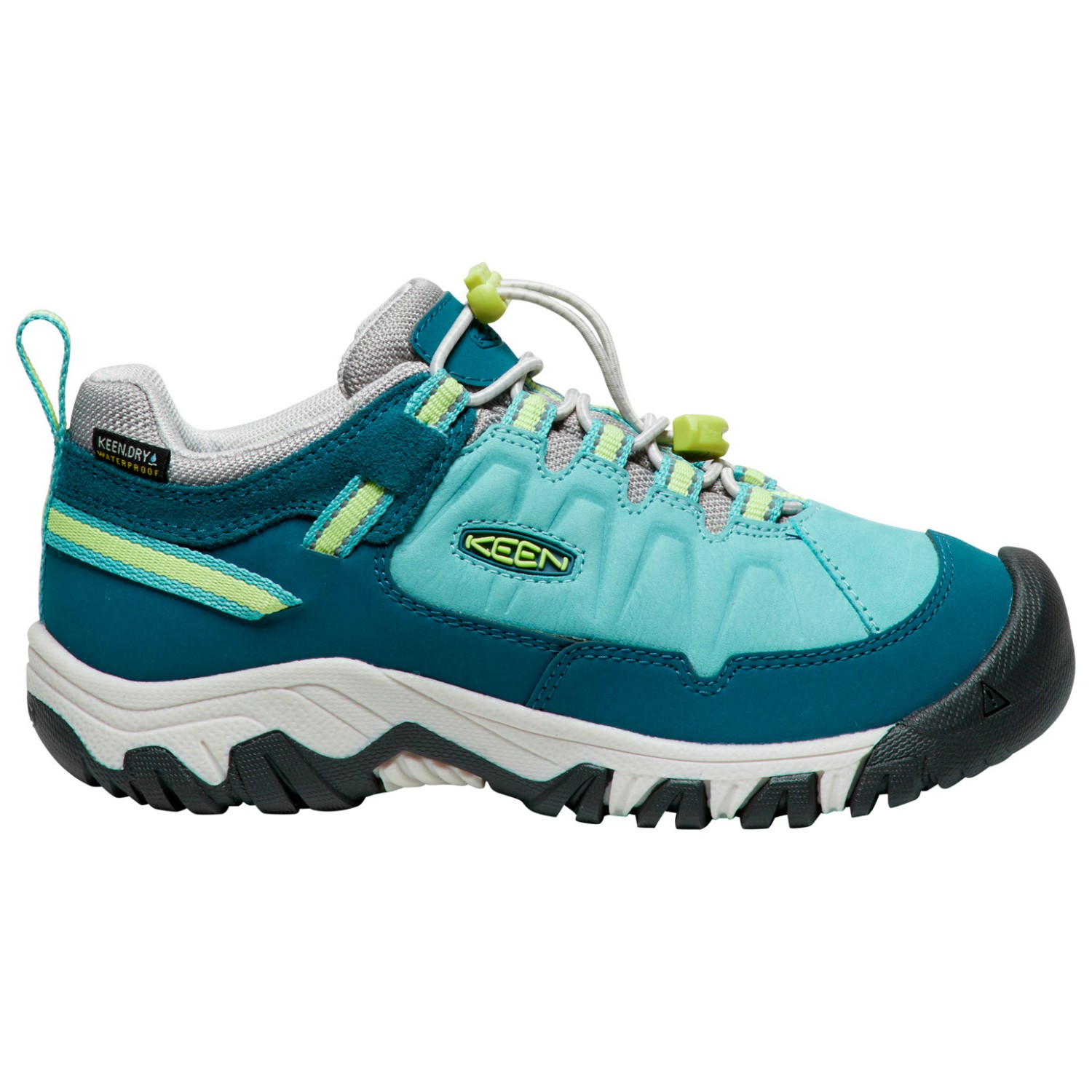 

Мультиспортивная обувь Keen Youth's Targhee IV Low WP, цвет Reef Waters/Daiquiri Green