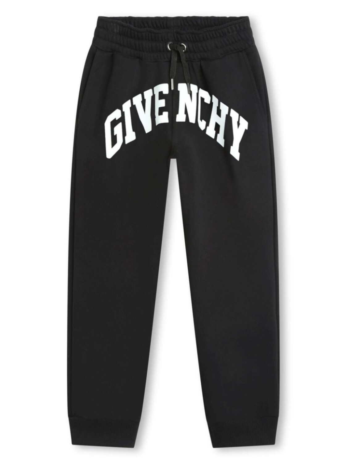 

Givenchy Kids зауженные спортивные брюки с логотипом, черный