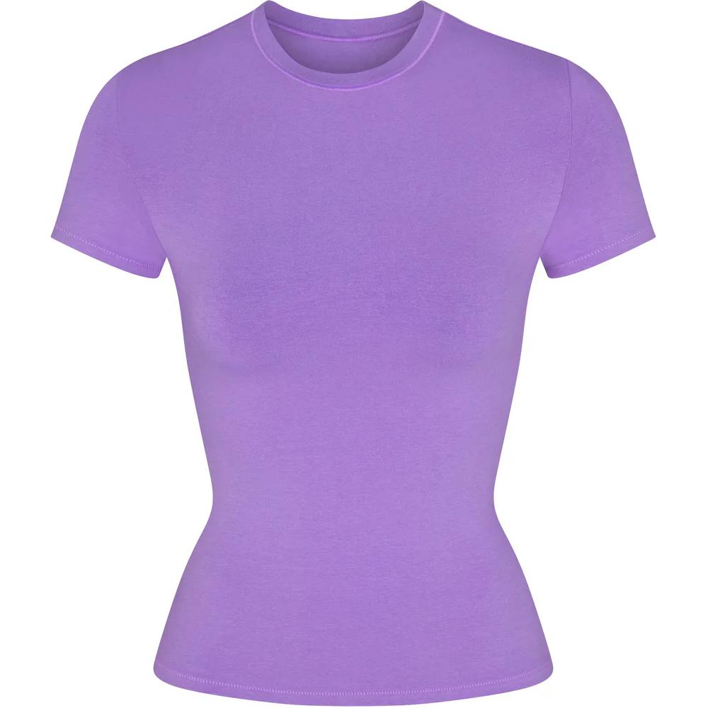 

Футболка SKIMS для женщин ULTRA VIOLET