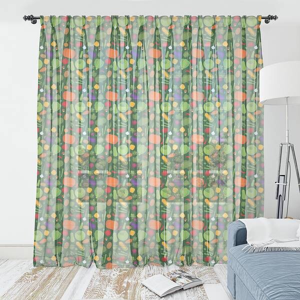 

Штора Abakuhaus Gemüse 2 шт, 274x240x0,5 см цвет smaragd mehrfarbig