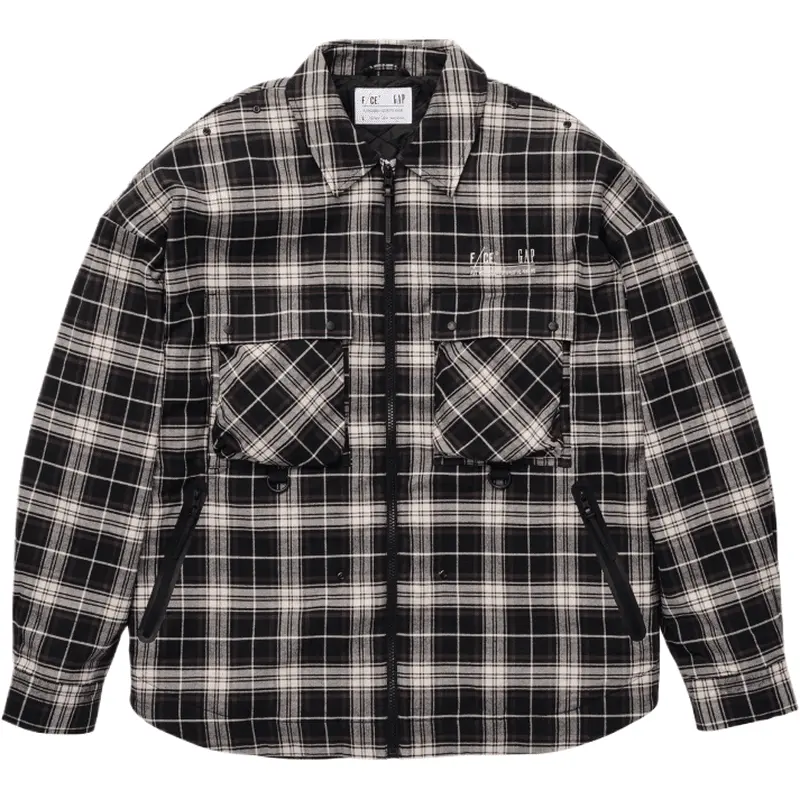 

GAP Пуховик унисекс, Black Plaid