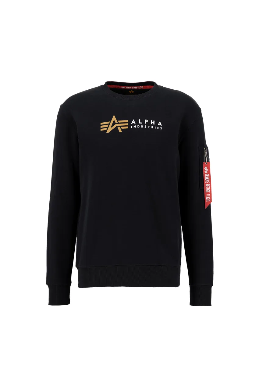 

Свитер Alpha Industries " Alpha Industries Мужчины - Толстовки Alpha Label Sweater", черный