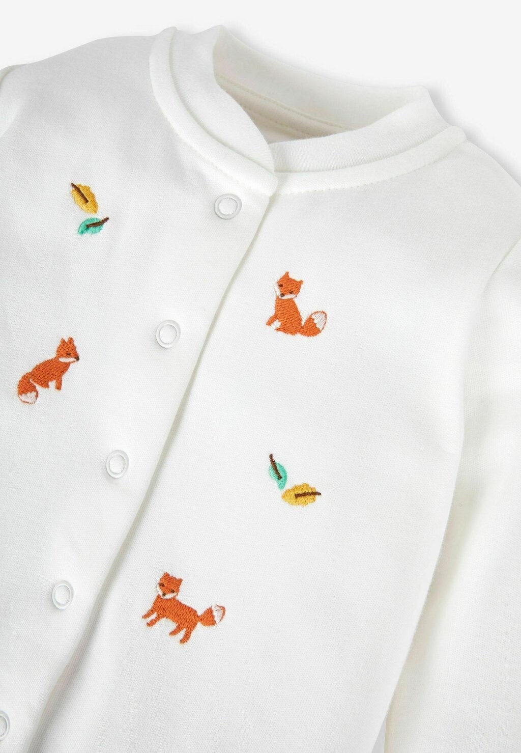 Комбинезон WOODLAND EMBROIDERED JoJo Maman Bébé, цвет cream — фото 4
