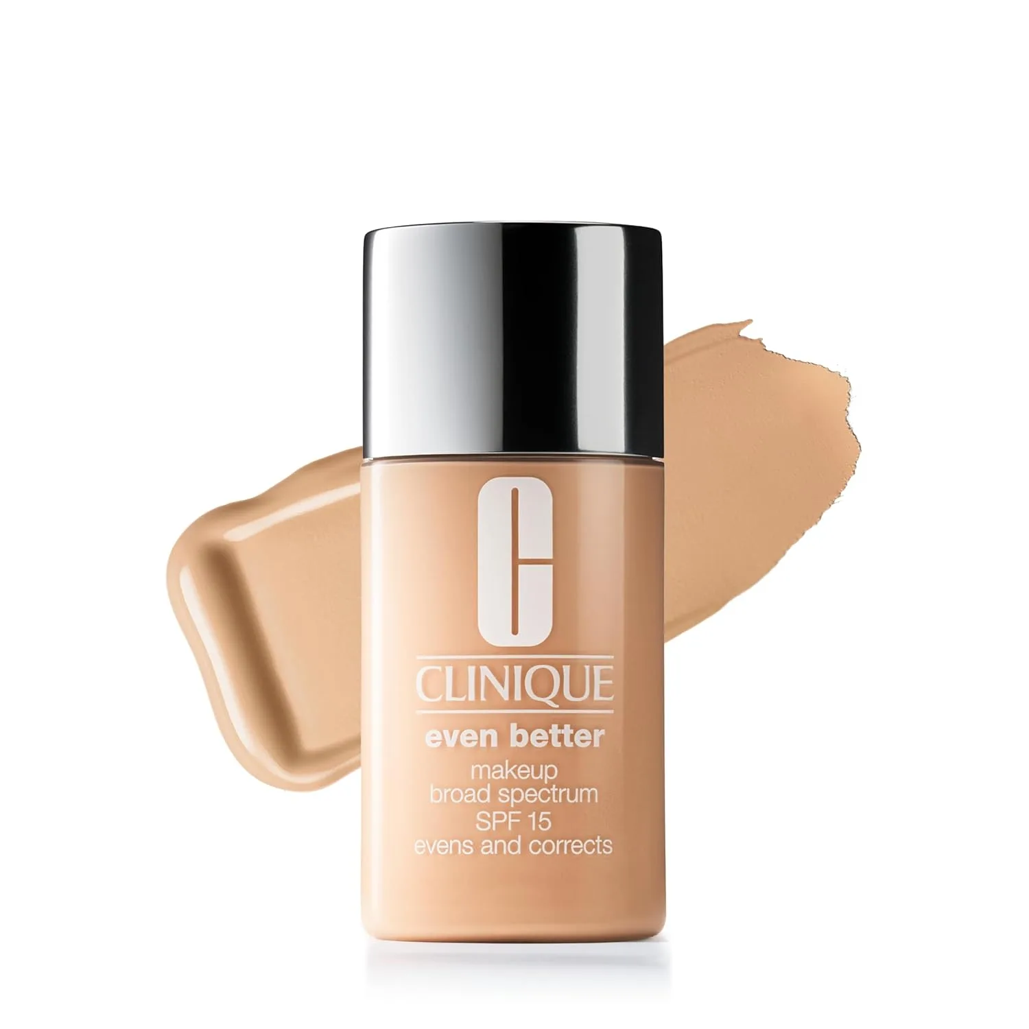 Clinique Even Better Makeup жидкий тональный крем SPF 15 с витамином C для сухой и комбинированной кожи, среднее покрытие, естественный финиш, Ap Stone Wn 38 - Very Fair, Warm-neutral Undertones