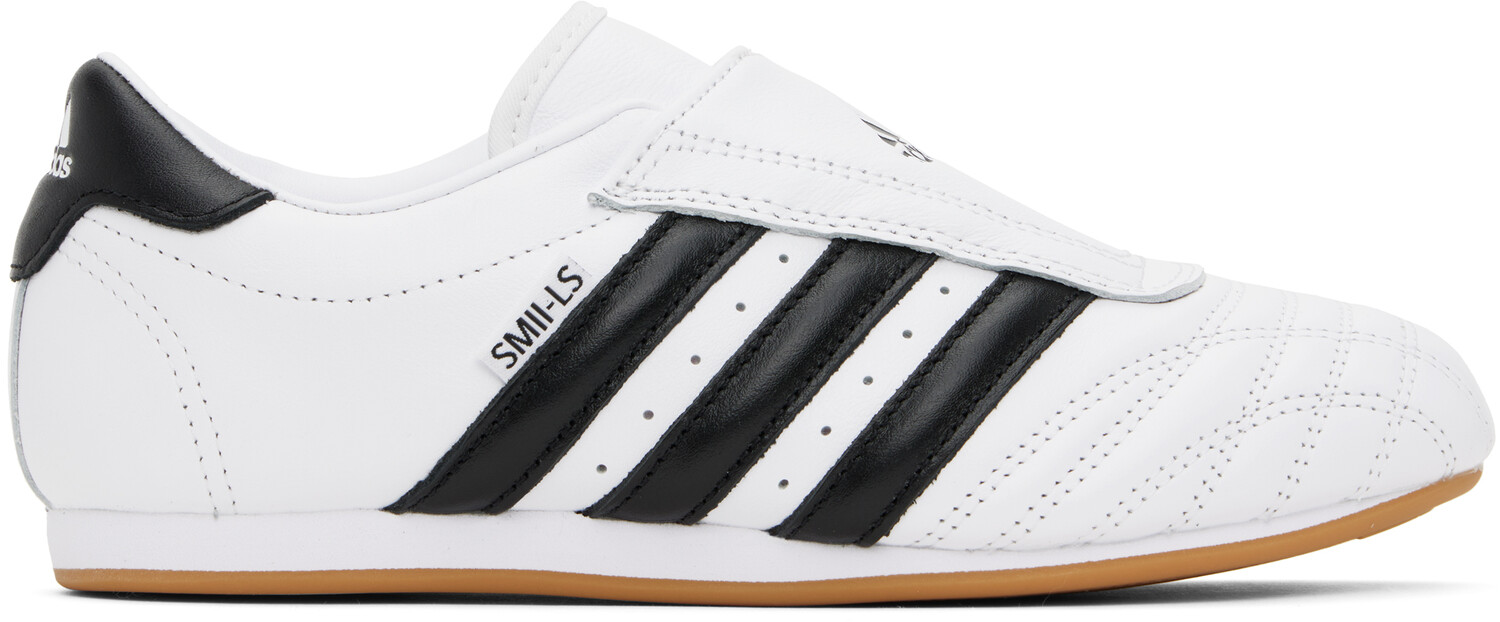 Белые кроссовки для тхэквондо Adidas Originals