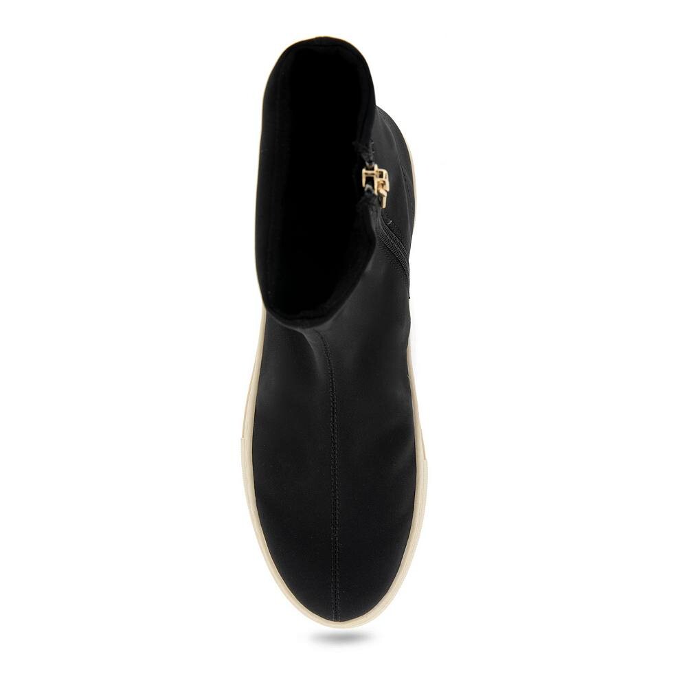 Женские кроссовки на танкетке на платформе Aerosoles Blaise, цвет Black Stretch — фото 4