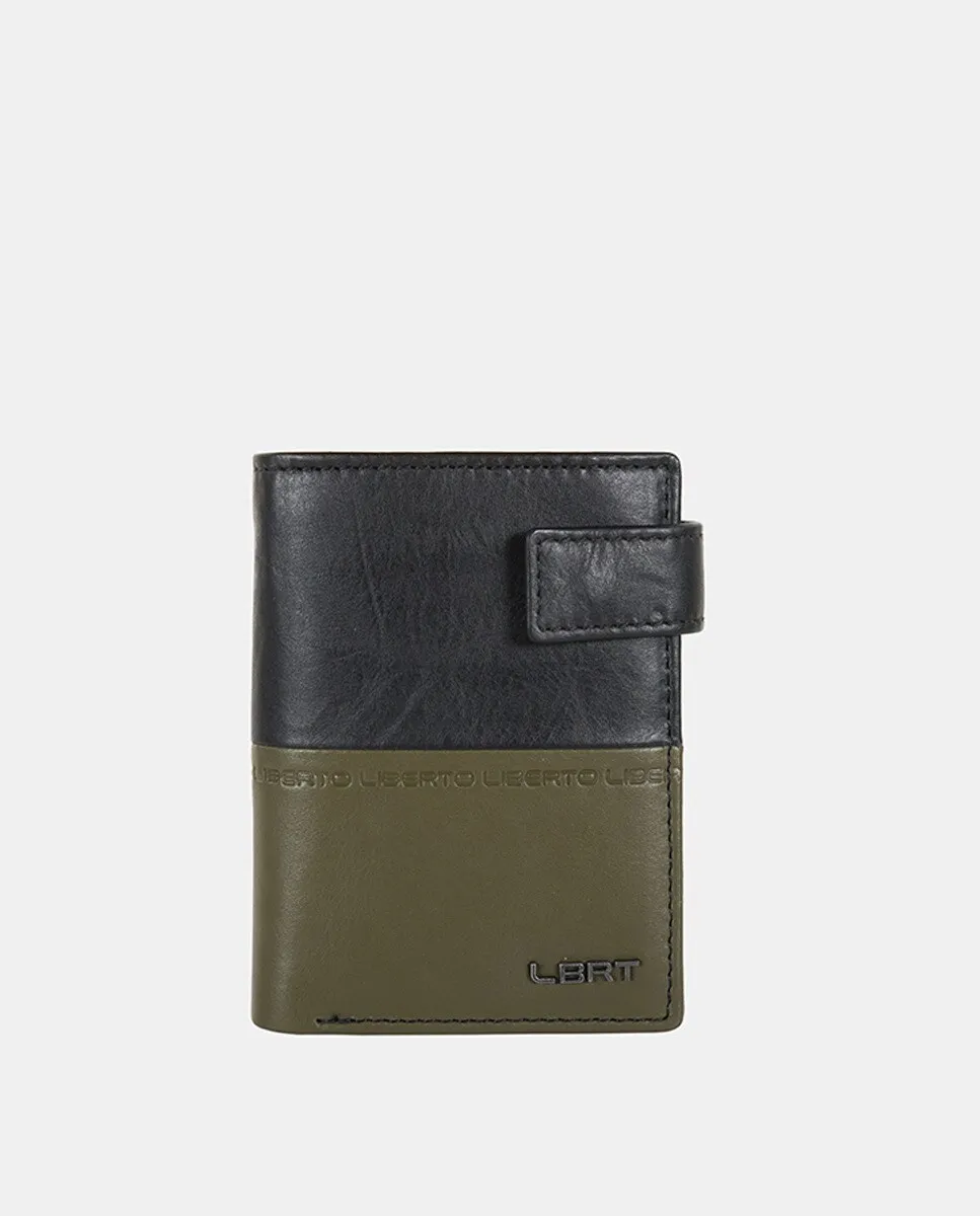 

American Wallet Мужской кошелек Liberto, чёрный