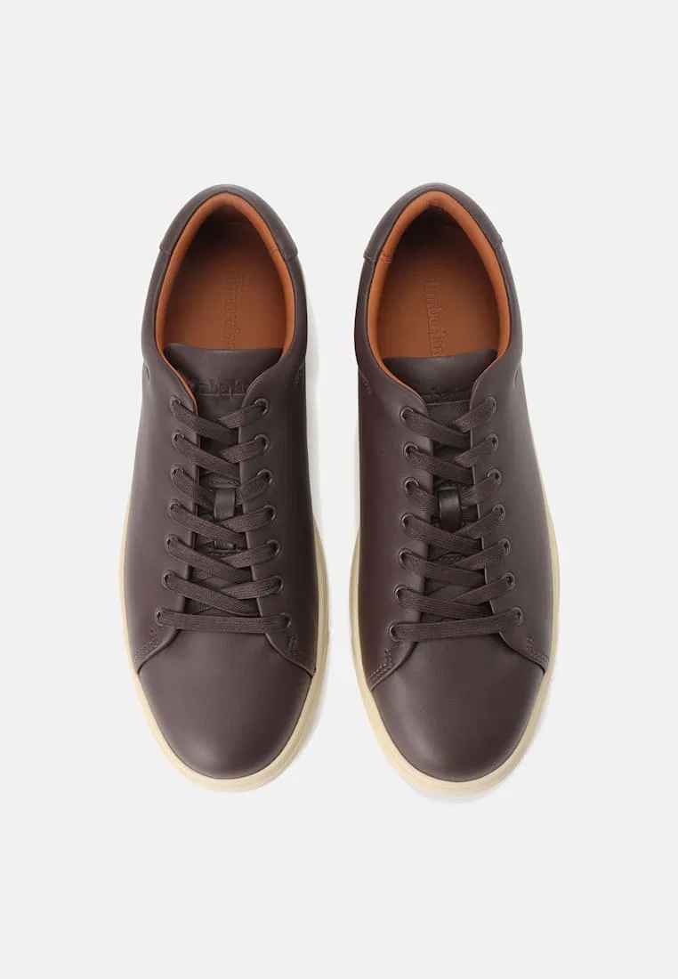 Мужские кроссовки, низкие на шнуровке, Dover Park Low Lace Timberland, темно-коричневый — фото 3
