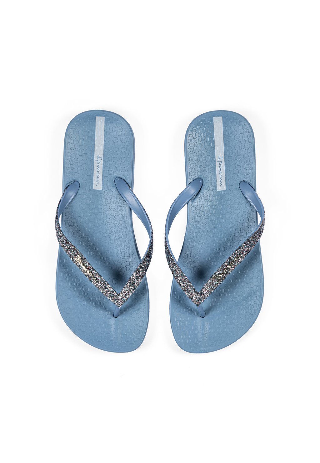 Сандалии с Т-образной застежкой ANAT LOLITA - Pool slides Ipanema, синий — фото 4
