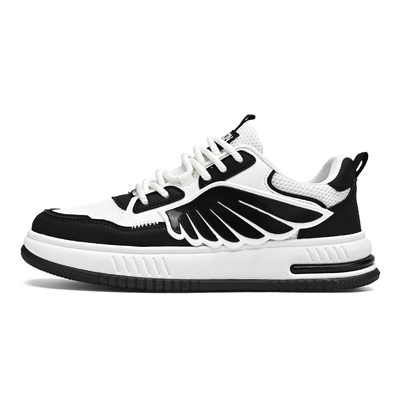 

Низкие повседневные туфли мужские JANECO, White Black