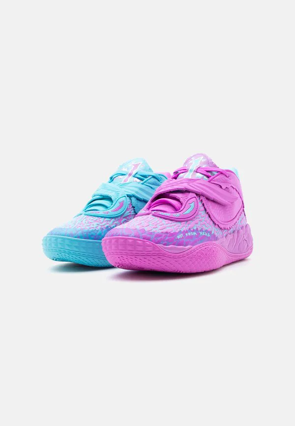 Баскетбольные кроссовки mb 05 hive унисекс Puma, Bright Aqua/Pure Magenta — фото 3