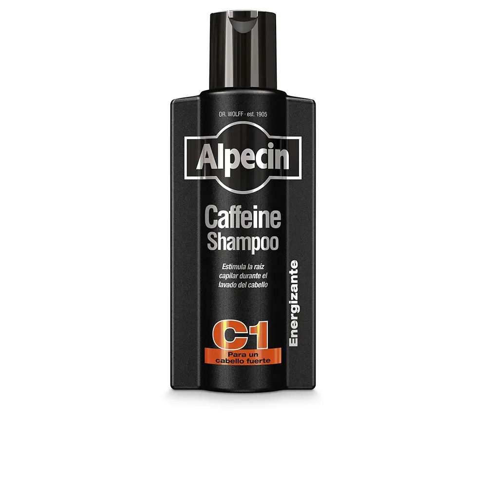 

Шампунь Caffeine black edition champú anticaída c1 Alpecin, 375 мл.