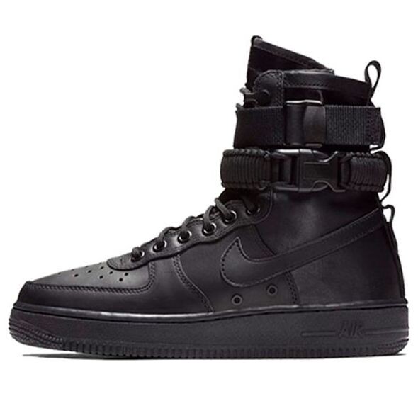 

Кроссовки sf air force 1 высокие Nike, черный
