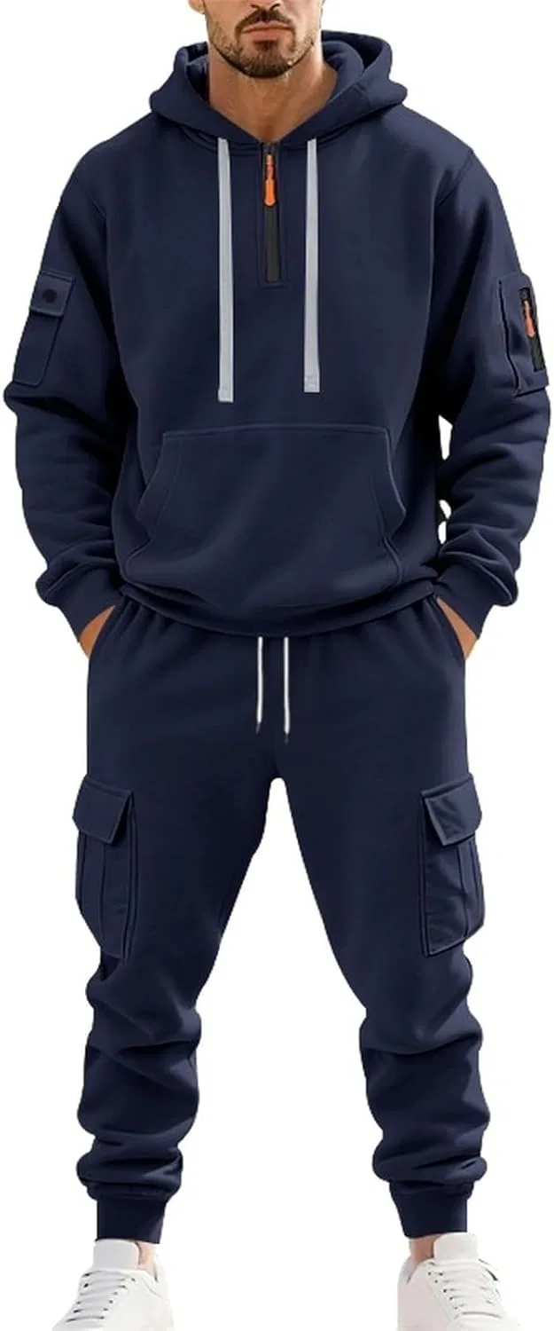 Спортивный костюм из флиса, мужской, 2 предмета, 21