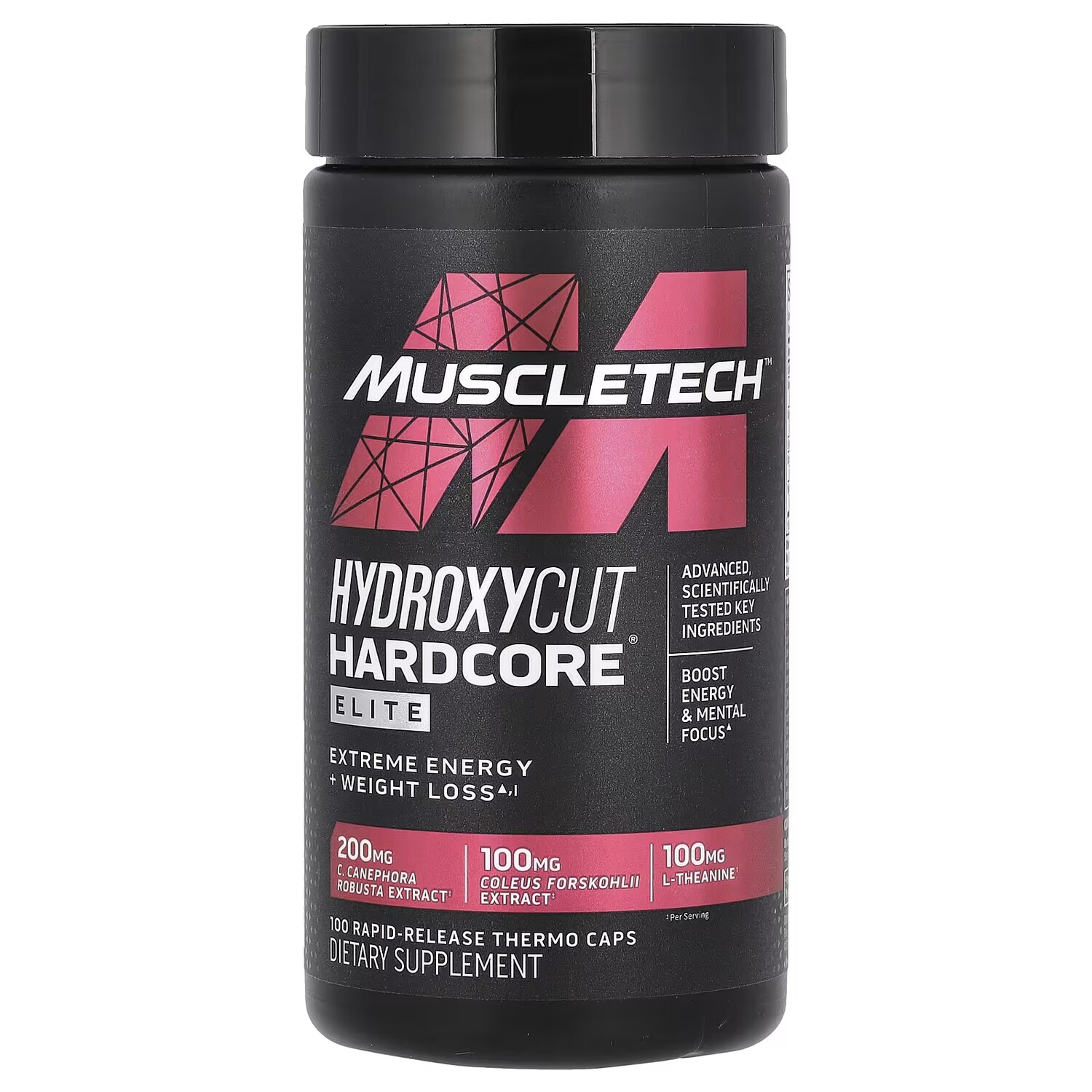 

Добавка MuscleTech Hydroxycut Hardcore Elite, 100 термокапсулы