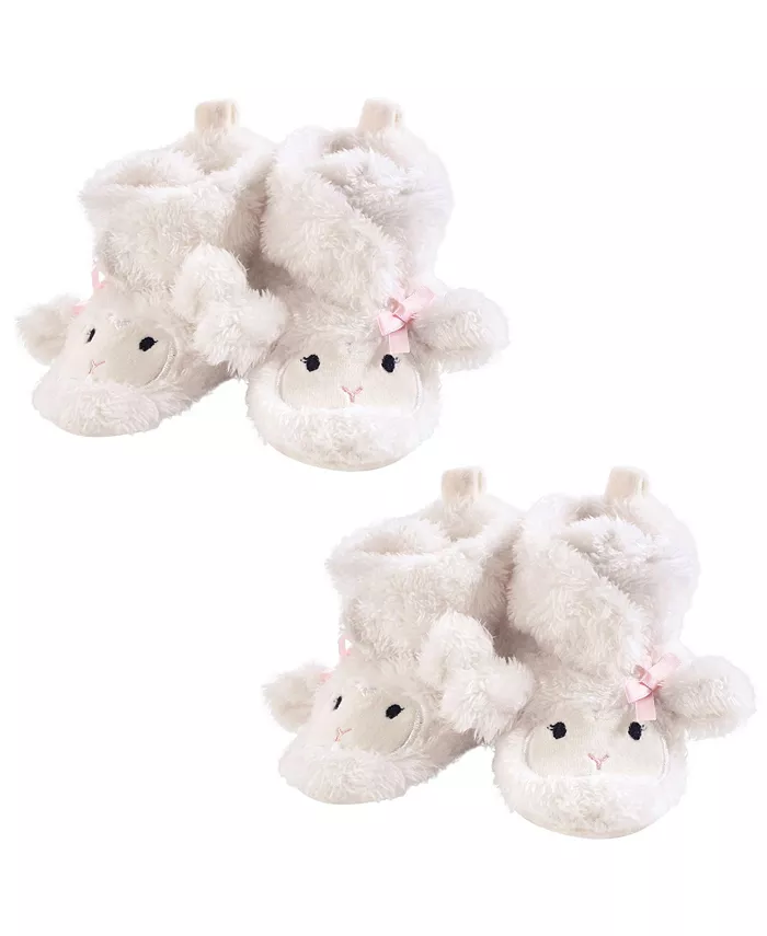 

Детские пуш-апы Hudson Cozy Fleece и искусственная овчина Ботиночки Lamb 2-Piece, 0-6 месяцев Hudson Baby, загар/бежевый