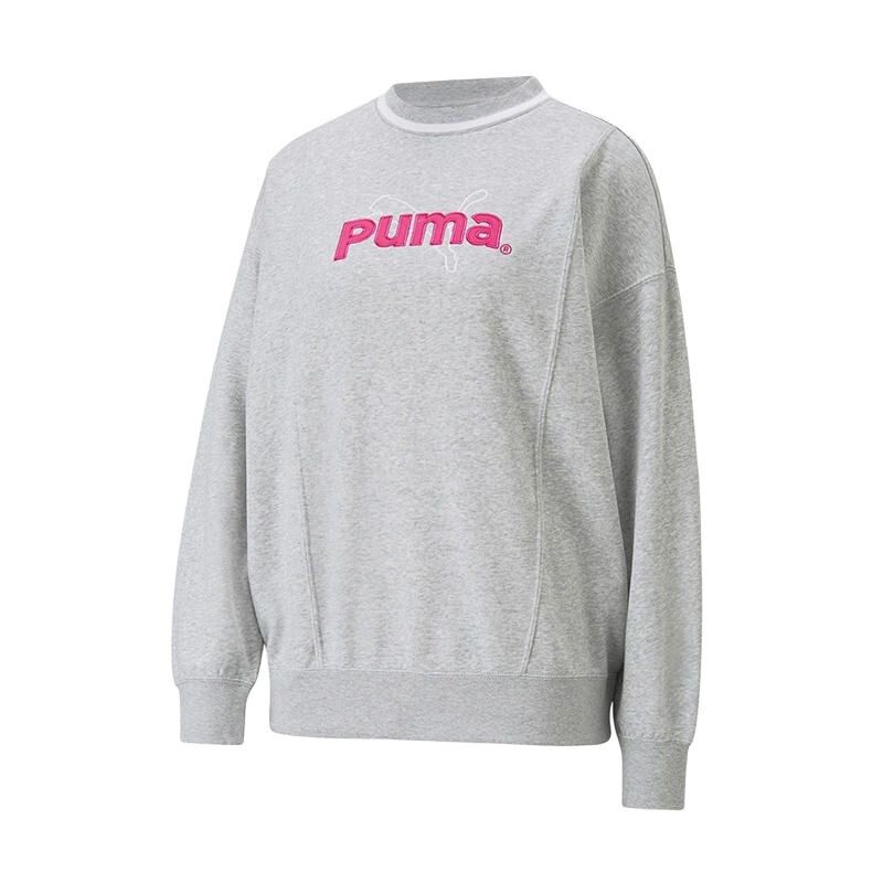 

Толстовка унисекс серая Puma, серый