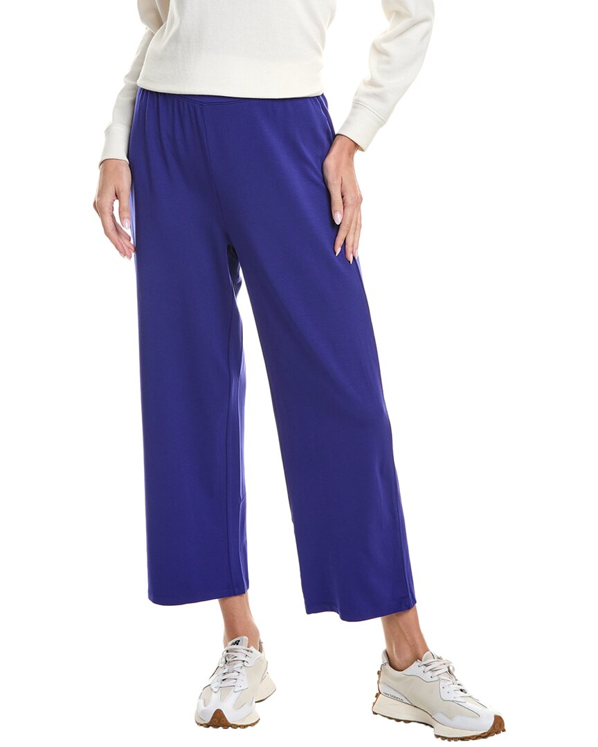 

Прямые укороченные брюки EILEEN FISHER, синий