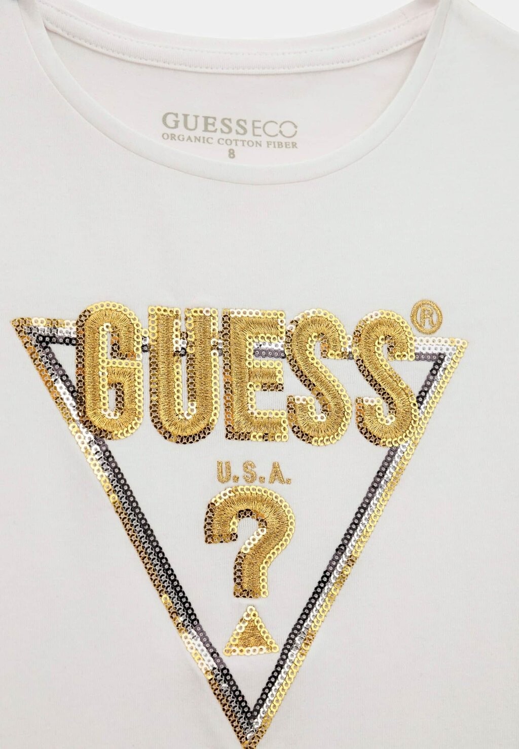 

Футболка с принтом Guess, белый