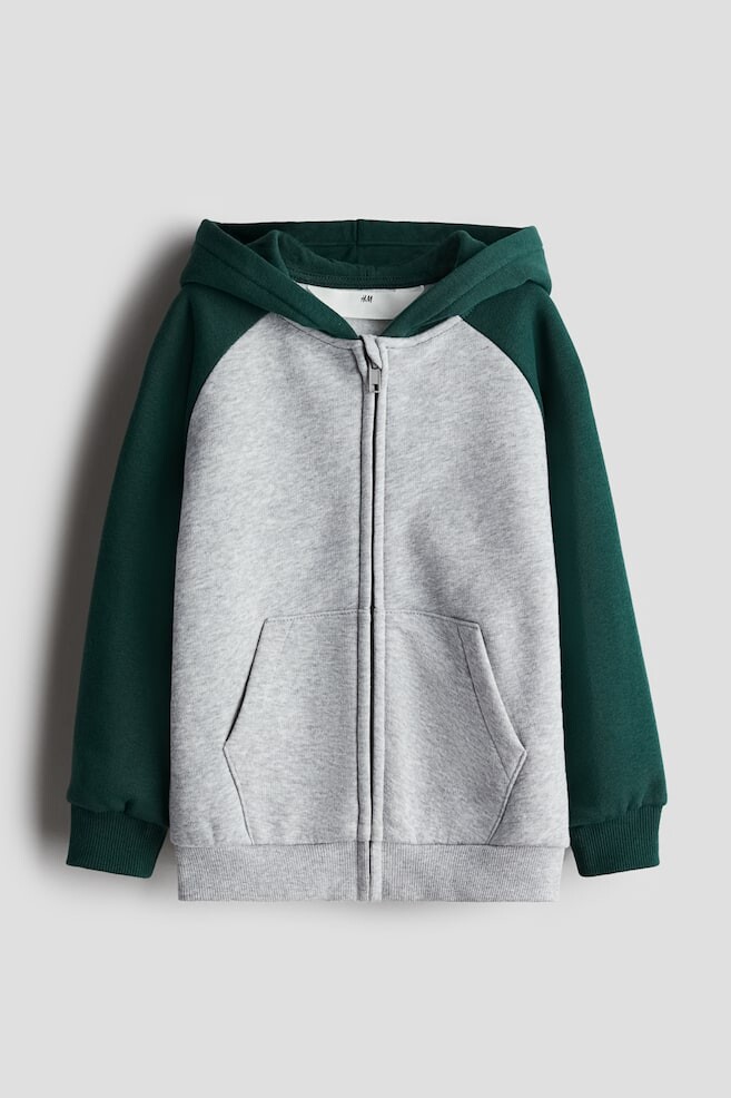 

Толстовка с капюшоном H&M, зеленый