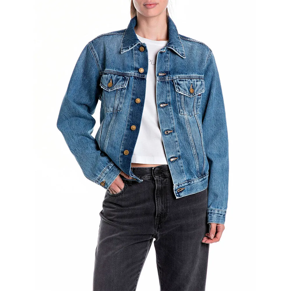 

Куртка Replay W7966.000.800883D denim, синий