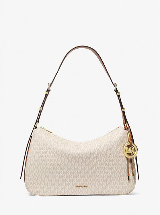 

Средняя сумка Nolita с фирменным логотипом Michael Kors, Vanilla/Acorn