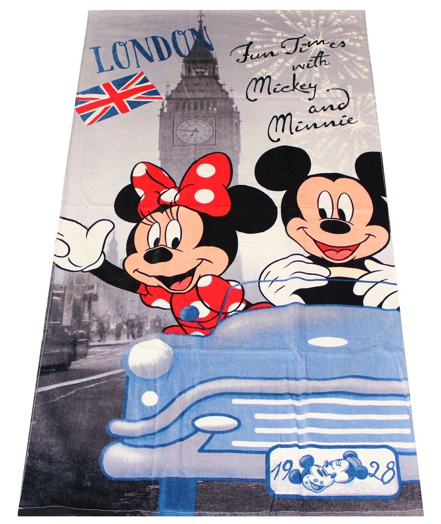 

Полотенце Disney Soy Luna детское 70 х 140 см фиолетовое Disney Mickey Maus