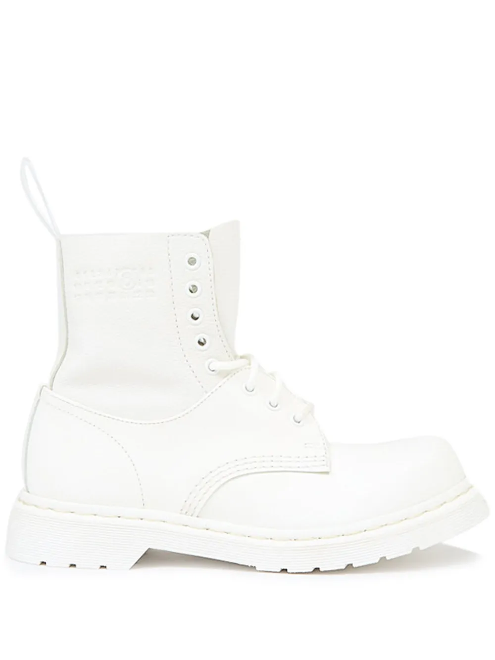 Ботинки 1460 из коллаборации с Dr. Martens MM6 Maison Margiela, белый