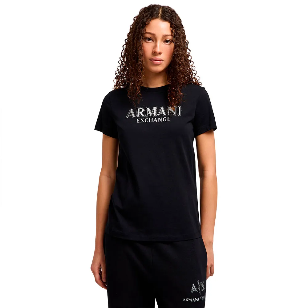 

Футболка с коротким рукавом Armani Exchange XW000387_AF10354, черный