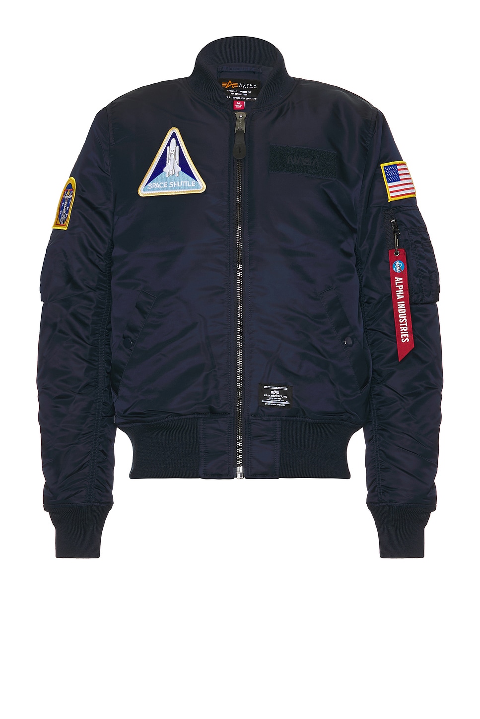 

Куртка мужская NASA MA-1 Bomber Alpha Industries, цвет Replica Blue