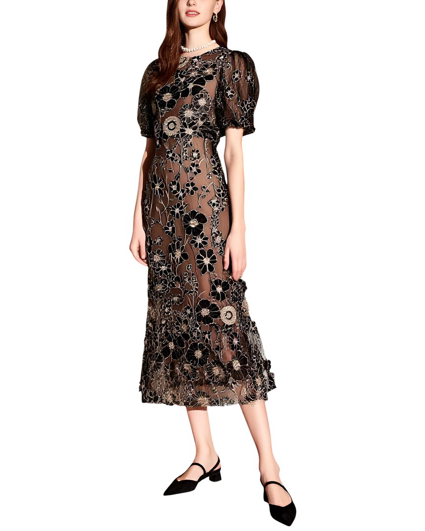 

Платье миди ELAINE, черный