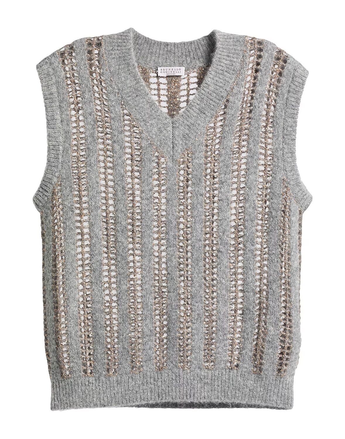 

Свитер Brunello Cucinelli, серый