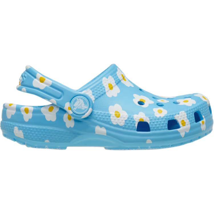 Противоскользящие износостойкие низкие детские ботинки для малышей Crocs, синий — фото 3