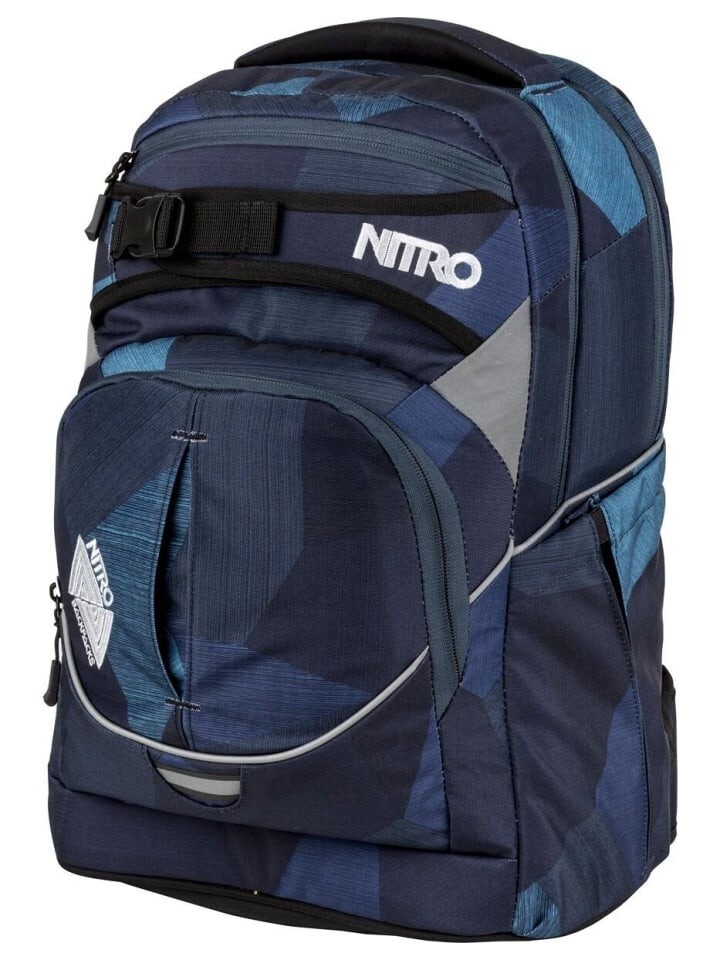 

Рюкзак Nitro Rucksack SUPERHERO, цвет FRAGMENTS BLUE
