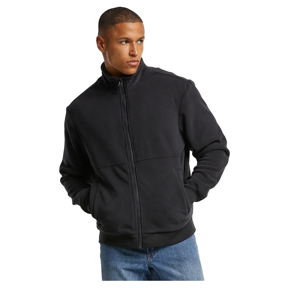 

Толстовка Urban Classics Colour Block Polar Fleece full zip, черный