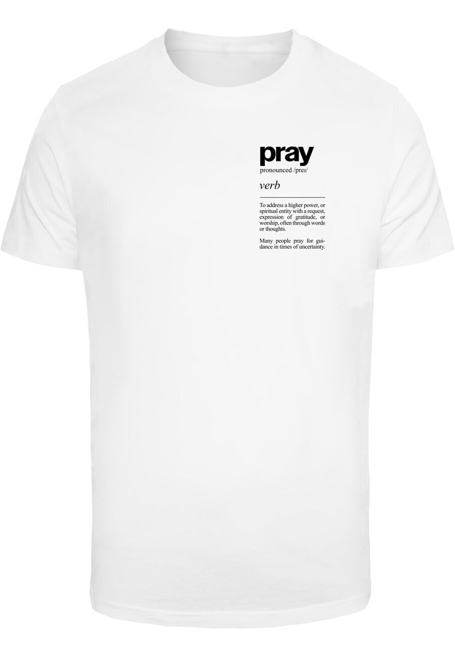 

Футболка Mister Tee PRAY DEFINITION, белый