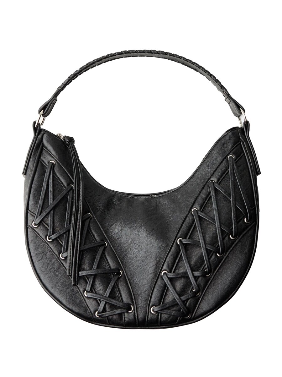 

Сумка через плечо Bershka Shoulder Bag, черный