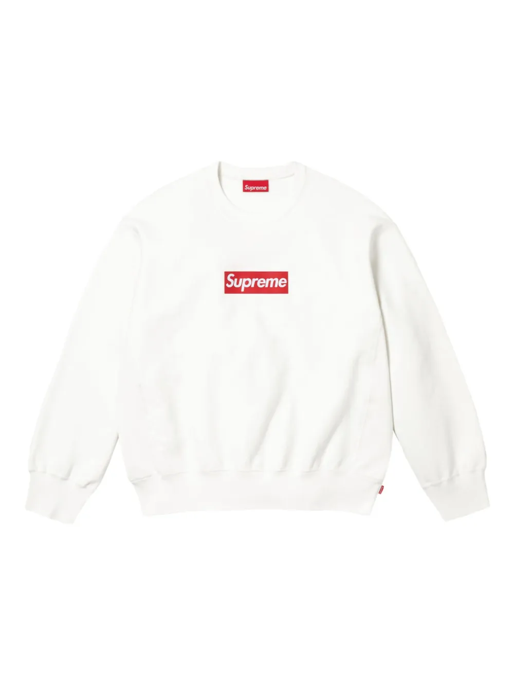 

Толстовка SS 25 White с логотипом Supreme, белый