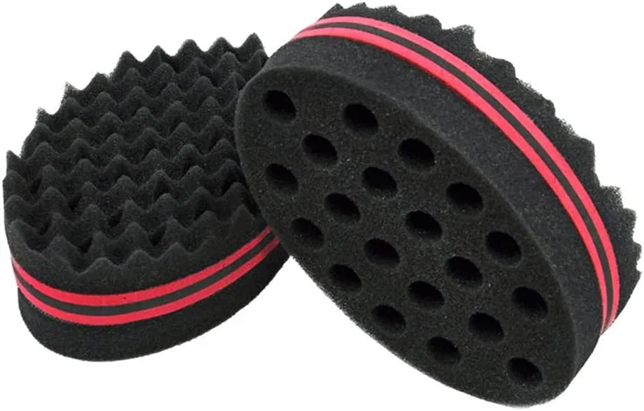 Щетка Magic Twist and Curl Coil Wave Sponge для натуральных волос Generic