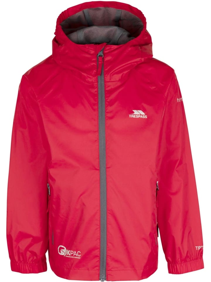 

Trespass Детская зимняя куртка "Qikpacjacket" красного цвета