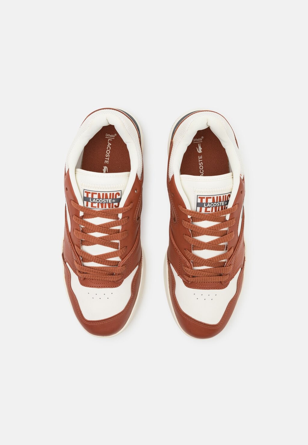

Кроссовки на шнуровке LINESHOT 224 Lacoste, коричневый