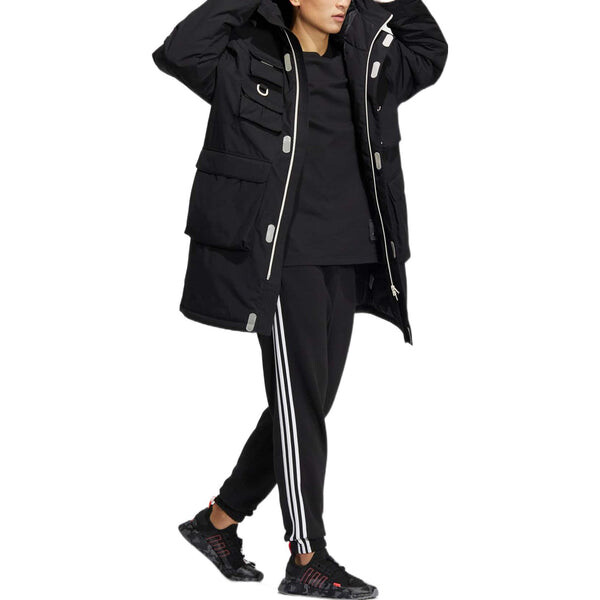 Куртка rifta padded jacket 'black' Adidas, черный — фото 3