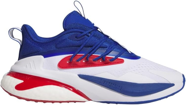 

Кроссовки Adidas Унисекс-взрослые NCAA 25/26 Team Alphaboost V2, белый/красный