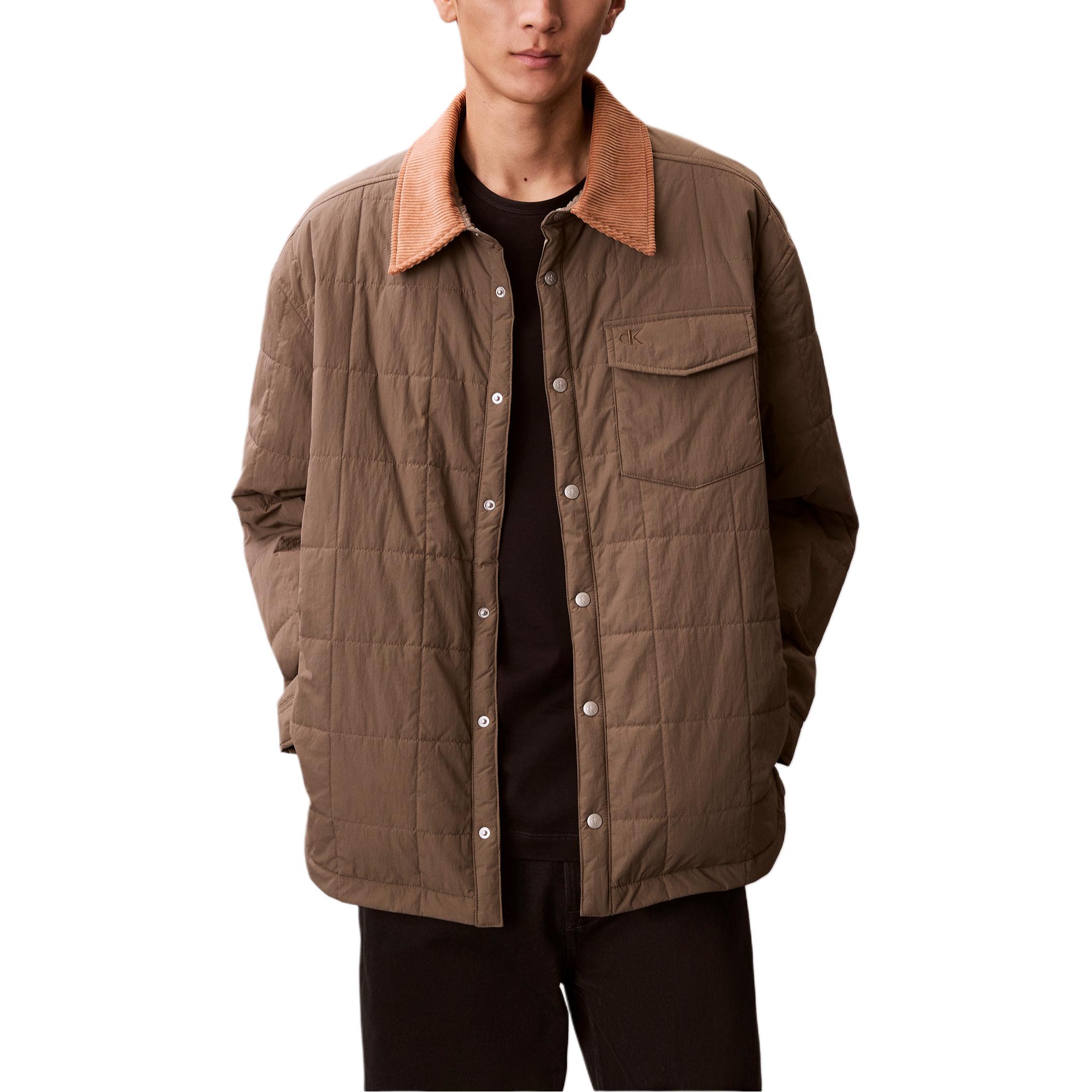 

Куртки и пальто мужские Calvin Klein, коричневый