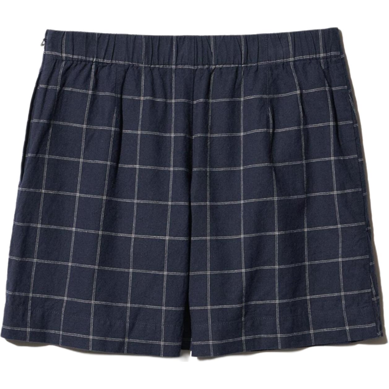 

UNIQLO Повседневные шорты женские темно-синие