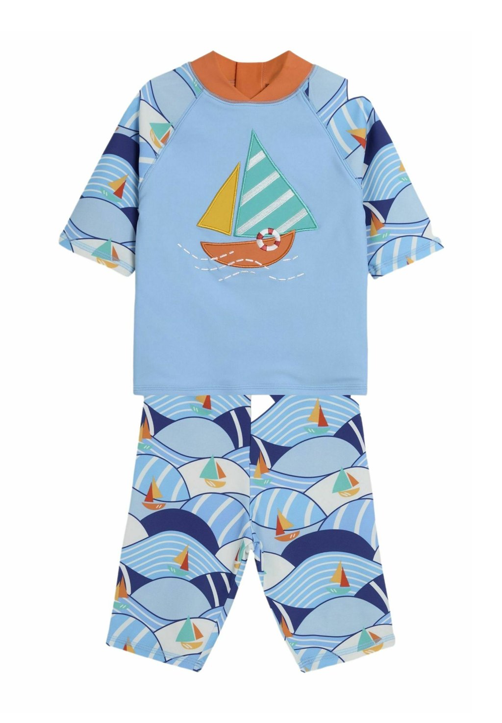 

Футболка с принтом REGULAR FIT JoJo Maman Bébé, синий