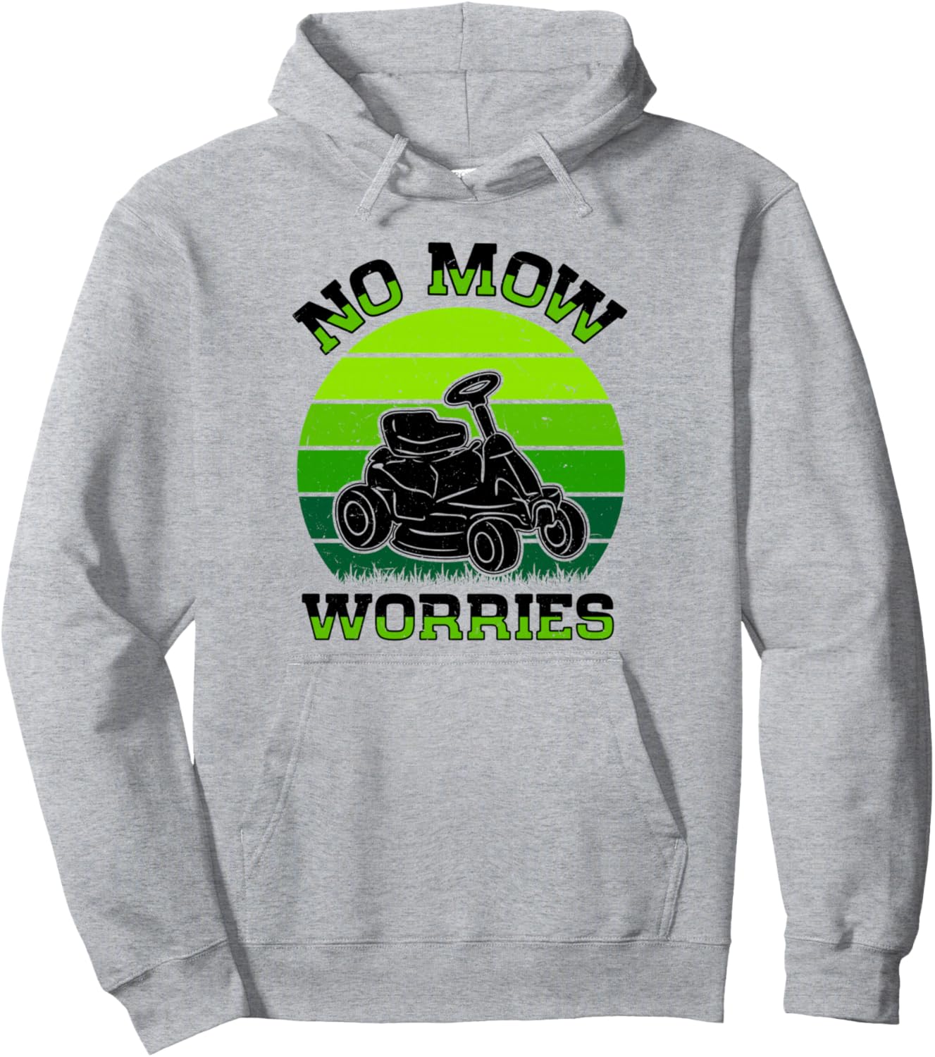 

Толстовка Lawn Mowing Lawn Mower Gardener Grass Gardening, серый